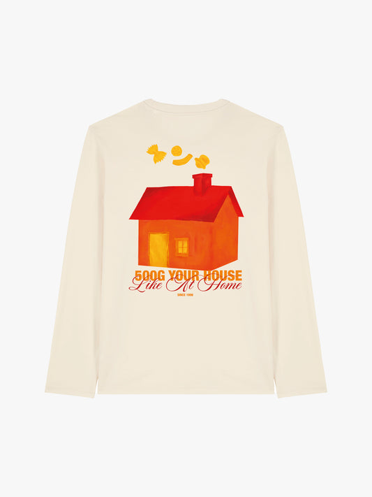LIKE AT HOME LONGSLEEVE (UNISEX)