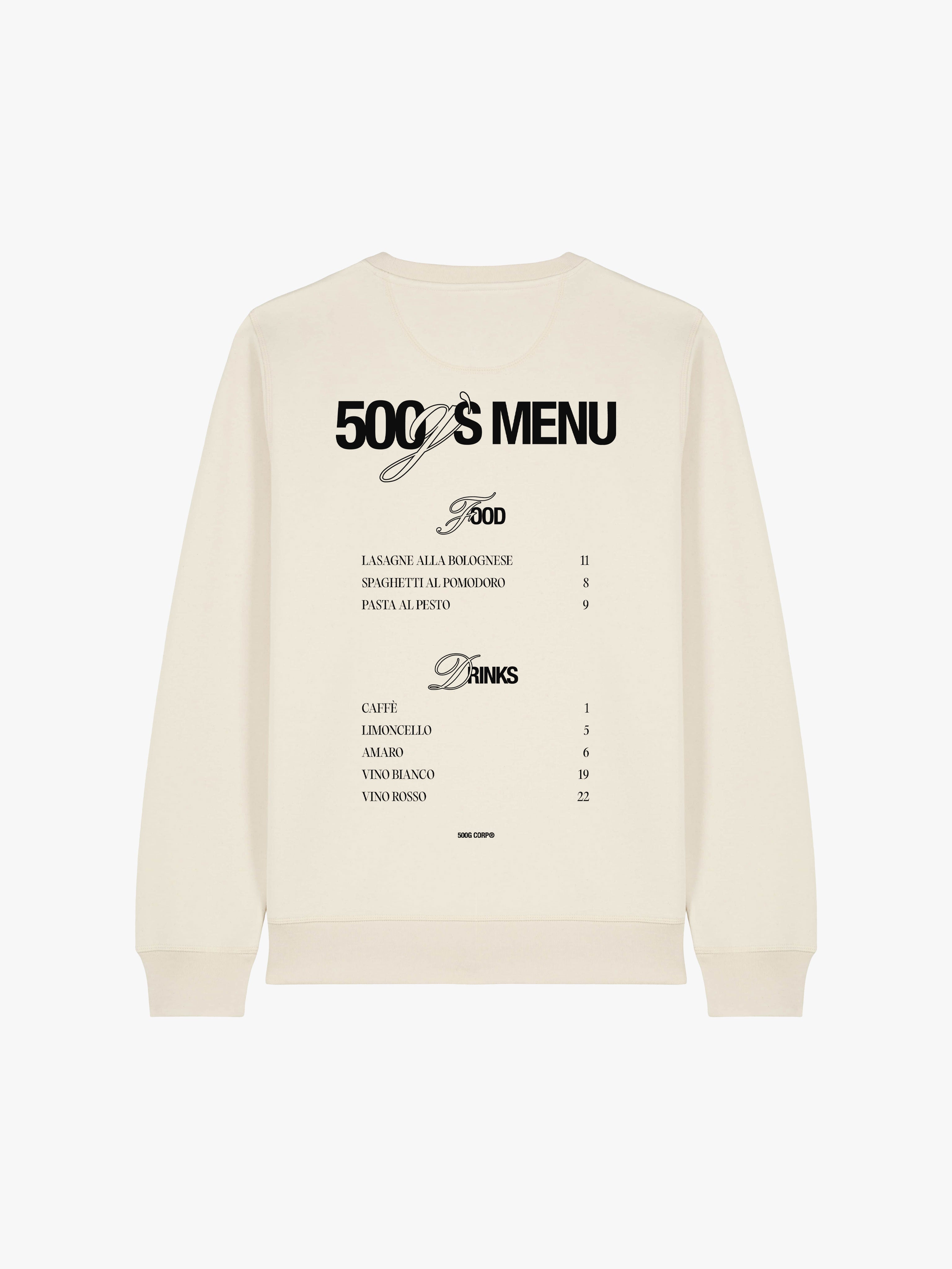 MENÙ CREWNECK
