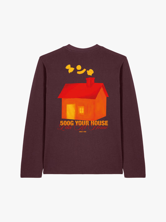 LIKE AT HOME LONGSLEEVE (UNISEX)