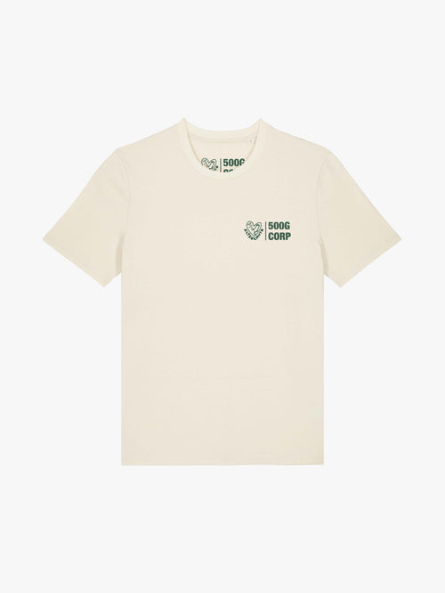 Ecru Italian Gastronomy T-shirt, front view