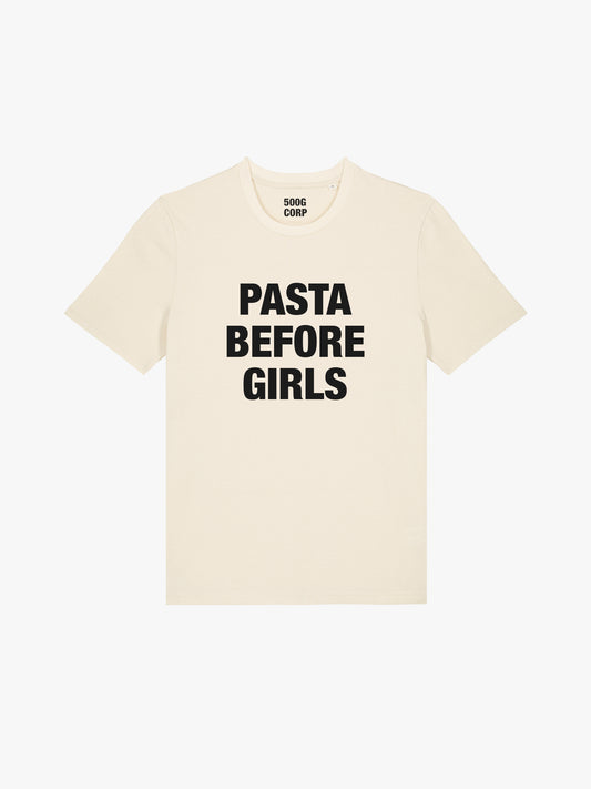 PASTA BEFORE GIRLS T-SHIRT (UNISEX)