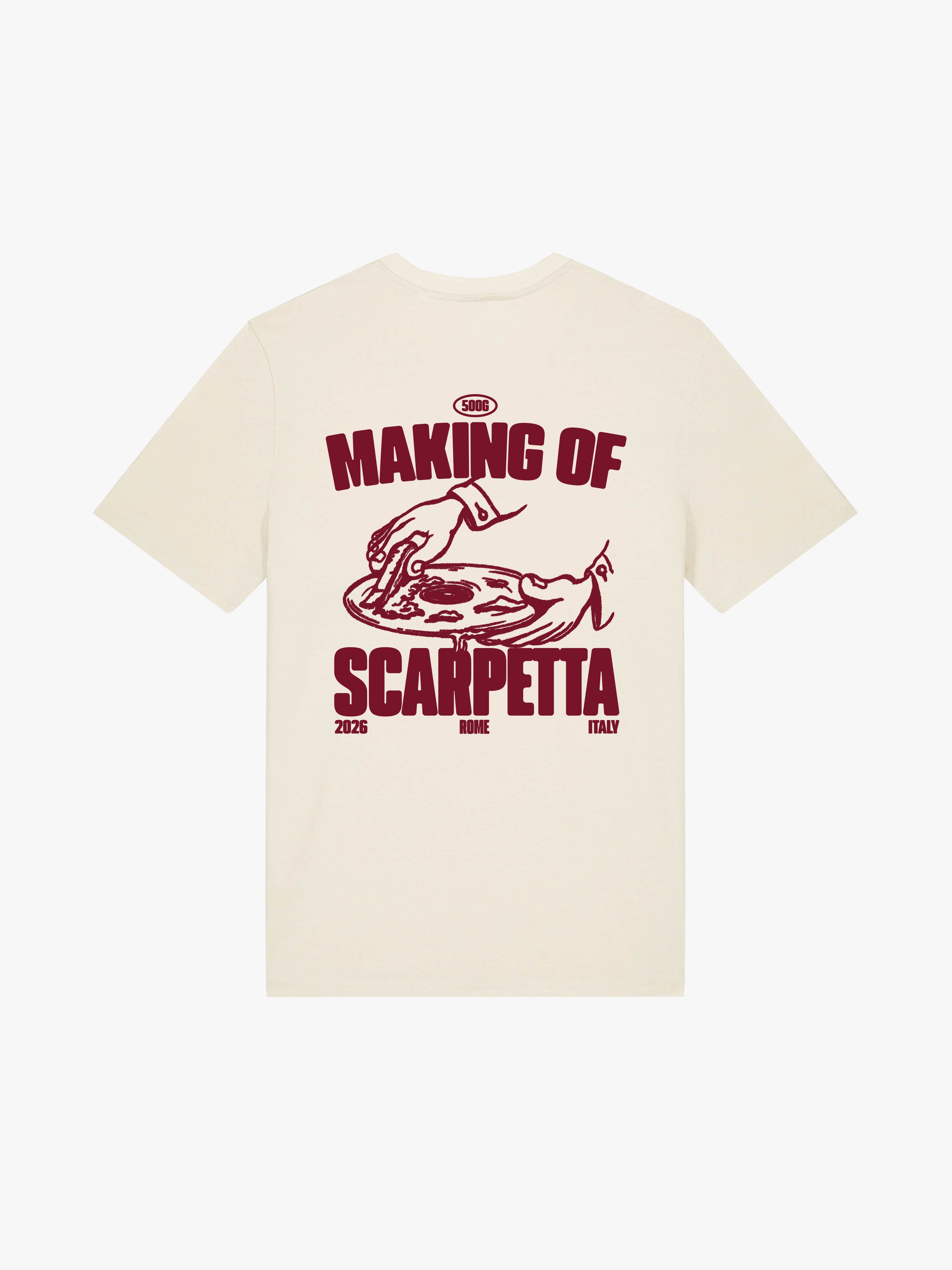 MAKING OF SCARPETTA T-SHIRT