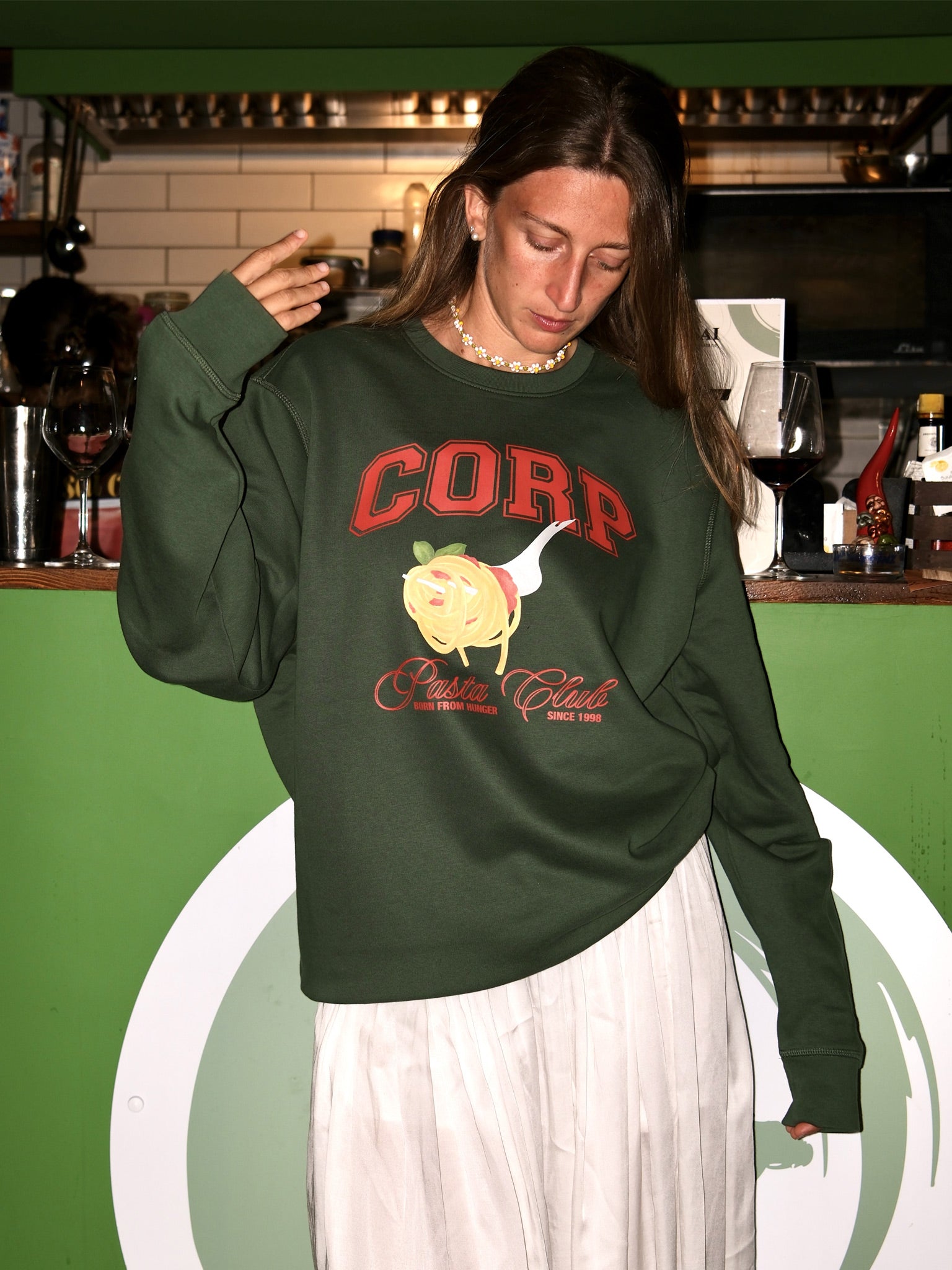 FORCHETTATA CREWNECK